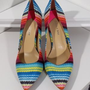 Gianni Bini Robynn Pump Heel Multicolor Size 9.5M